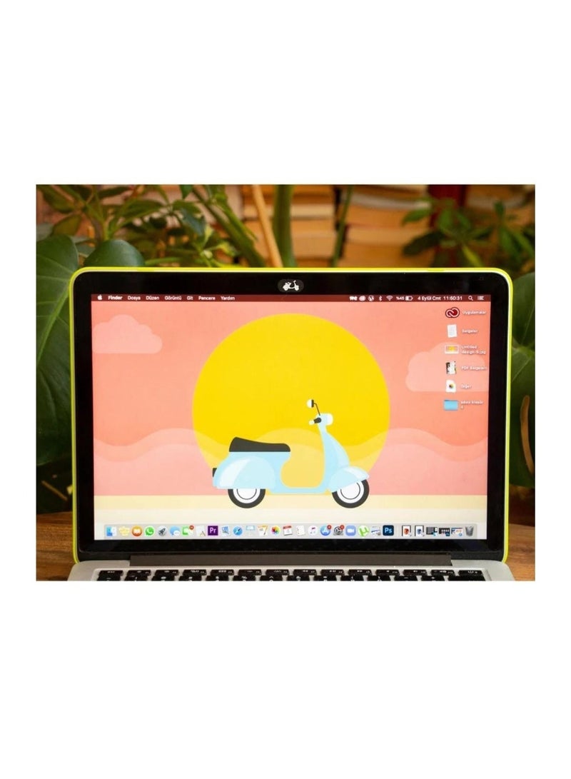 Funsy Laptop & Tablet Camera Cover | Scooter | Mini | Black - Image 3